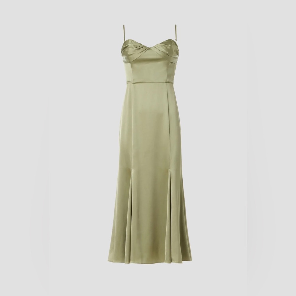 Reformation Hensley satin Dress - Picture 11 of 11